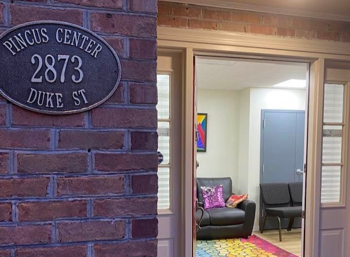 Exterior of The Pincus Center office at 2873 Duke Street, Alexandria VA